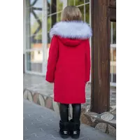 Доминика комплект пальто красный р.122-140
