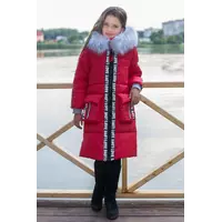 Верина комплект пальто красный р.116-134