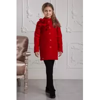 Жанна пальто красный  р.134