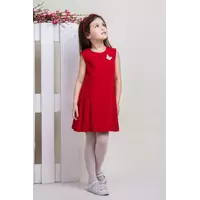 Роксана комплект платье красный р.140-158