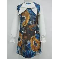 Арина комплект платье синий р.98-122